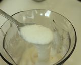 A picture of step 3 of Karukan cake .