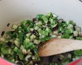 A picture of step 2 of Ratatouille.