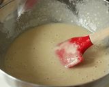 A picture of step 4 of Karukan cake .