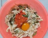 Foto langkah ke 2 dari resep Pepes Tahu Jamur Tiram Kemangi.