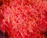A picture of step 1 of Gajar Ka Halwa with Khoya.