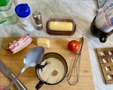 A picture of step 2 of Омлет по-каталонски.