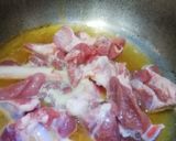 A picture of step 1 of Mutton biryani.