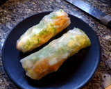 Foto del paso 5 de la receta: Rollitos veraniegos de pollo y mayonesa de cacahuete