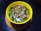 Canh rau mầm