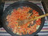 Arroz a la milanesa con jamóncitos de pollo al horno by ya'acov