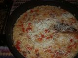 Arroz a la milanesa con jamóncitos de pollo al horno by ya'acov