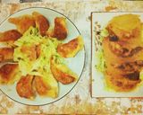 รูปขั้นตอนการทำที่ 11 ของ เกี๊ยวซ่าHomemade(สูตรผสมใบชิโซะ)