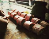 รูปขั้นตอนการทำที่ 3 ของ Epic snack: Meat roll