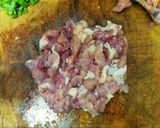รูปขั้นตอนการทำที่ 2 ของ ไก่ผัดถั่วลิสง(กงเป่าจีติง)