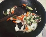 รูปขั้นตอนการทำที่ 3 ของ หมูสับผัดพริกเผาไข่เค็ม #อาหารไทยง่ายๆ