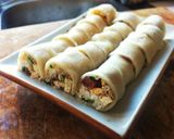 A picture of step 17 of Fresh Spring Rolls with Crab (Slow Cooker).