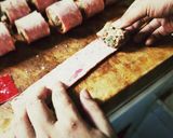 รูปขั้นตอนการทำที่ 1 ของ Epic snack: Meat roll