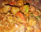 Gambar langkah 5 resipi Spagetthi Bolognese.