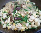 ชะอมวุ้นเส้นผัดไข่ลูกชิ้นปลา วิธีทำสูตร 4 รูป