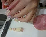 Hình bước làm 4 của món Karaben - cơm hộp đáng yêu