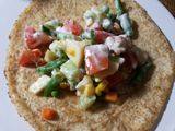 Salad Roti Pitta Untuk Menu Makan Pagi