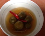 Hình bước làm 3 của món Sấu ngâm mắm