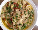 Hình bước làm 7 của món Bún riêu cua