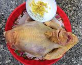 Hình bước làm 1 của món CHÁO GÀ