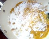 A picture of step 3 of Besan Ladoo.
