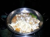 Tempe Pindang cah jamur