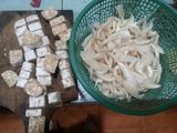 Tempe Pindang cah jamur