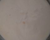 A picture of step 1 of Black froest cake.