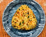 A picture of step 6 of Ultimate Tobikko Onigiri.