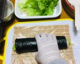 Foto del paso 3 de la receta: Japanense Sushi Spiral VC Uramaki de Atún con Lechuga!!