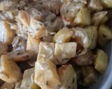 A picture of step 7 of Honey Mustard Pork Roast 🍯 with Creamy Potatoes 😃 (Oven-Baked).