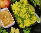 खट्टा मीठा पोहा (Khatta meetha poha recipe in Hindi) रेसिपी चरण 3 फोटो
