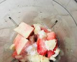 A picture of step 1 of Melonade🍉🍋.