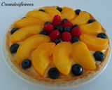 Foto del paso 6 de la receta: Tartaletas de hojaldre con frutas y crema pastelera 