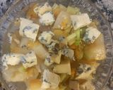 Foto del paso 5 de la receta: Ensalada Tibia de Peras, Apio y Queso Azul