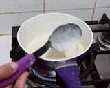 Foto langkah ke 5 dari resep Puding Mangga Dari Buah Asli Dengan Vla Susu keju.