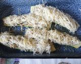 Karfiollal és csirkemellel töltött cukkini recept fázis 6 fotója