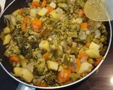 Foto del paso 2 de la receta Arroz con sobras de menestra