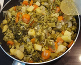 Foto del paso 2 de la receta: Arroz con sobras de menestra