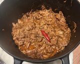A picture of step 2 of Tagliatelle alla Chitarra with Pulled Pork Rib Ragù.