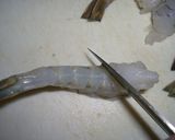 A picture of step 6 of Perfectly Straight Shrimp Tempura.