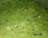 A picture of step 5 of Spinach Mukimo.