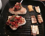Foto del paso 6 de la receta: Atun, gambas y verduras grilladas