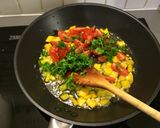 Foto del paso 2 de la receta: Farfalle con salmon ahumado y rúcula