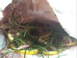 Corvina negra a la sal