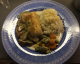 Foto del paso 11 de la receta: Filetes de pavo rellenos en salsa de portobellos