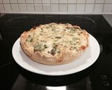 Foto del paso 6 de la receta: Quiche de zucchini, portobellos y gambas