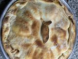Empanada de corvina y pimientos
