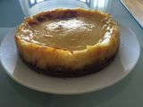 Cheesecake de limón y amaretti.