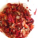 A picture of step 2 of Crayfish Bisque-Style Soup.